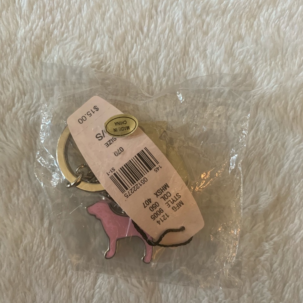 Pink key chain